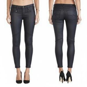 AG Adriano Goldschmied The Legging Ankle Moto Jeans – Size 28R